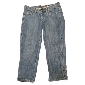 Lee Women’s Lower on the Waist Crop Jeans, Size 8